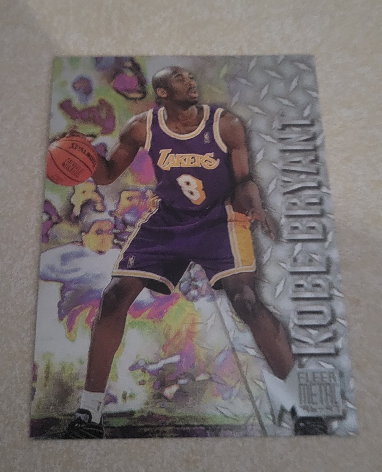 1996-1997 Metal Kobe Bryant Rookie #181 Beautiful Card