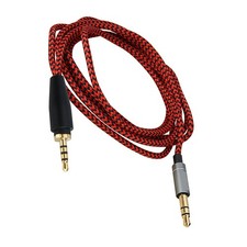 120cm/3.94ft Nylon Audio Cable For Sennheiser Urbanite XLOver/On Ear headphones