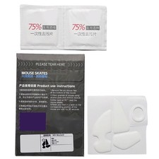 Round Curveds Edges Mouse Feet Mouse Skates Pad for 4 Mouse