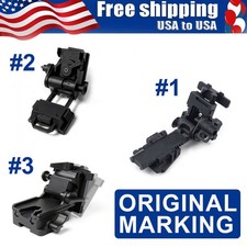 Tactical Helmet NVG Mount W/ Interface Dovetail For PVS14 PVS-18 Night Vision US