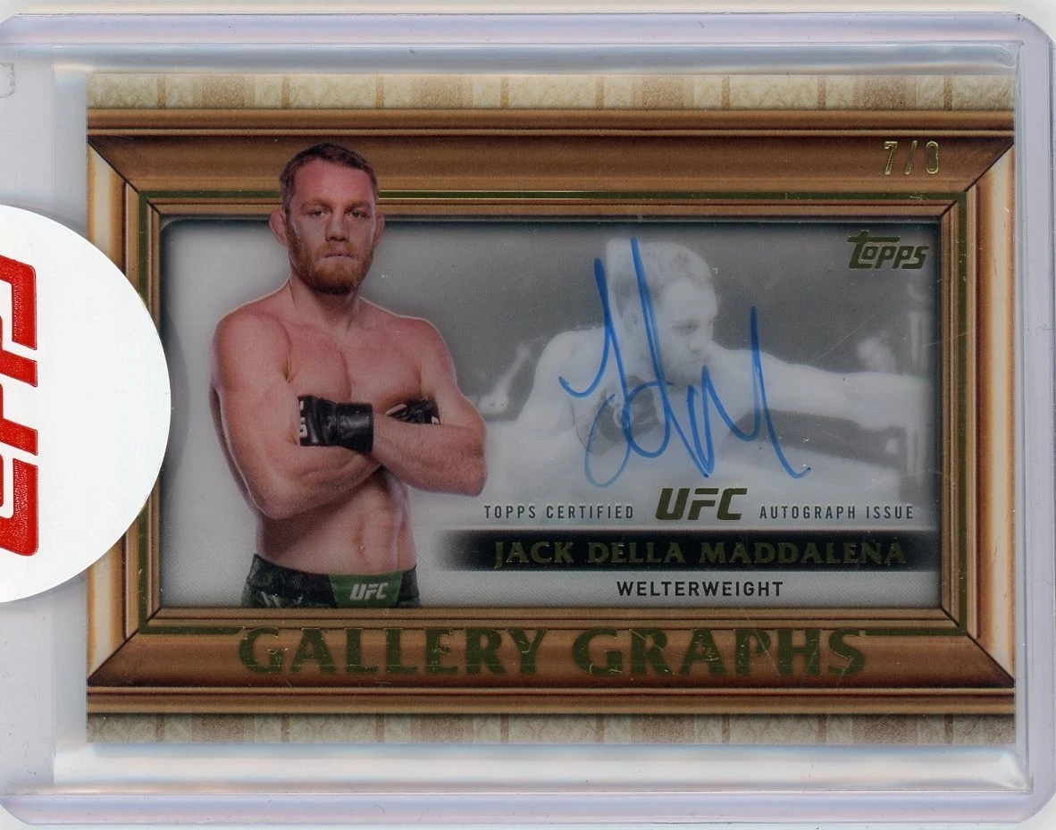 2024 Topps UFC Knockout - Jack Della Maddalena #GYG-JDM for sale