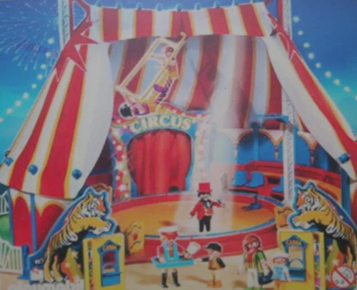 Playmobil -- spare part -- circus large marquee 4230