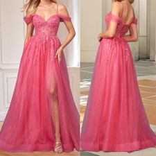 NEU Glitzerndes Tüll-Abendkleid,Ballkleid Sp...