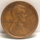 USA, 1916-P Lincoln Cent, KM132, Very Good, mark & spots, NR, 6-14