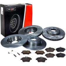 MAXGEAR Bremsscheiben 295/276mm Beläge Satz VA HA für MERCEDES W246 X156 X117 MAXGEAR Bremsscheiben 295/276mm Beläge Satz VA HA für MERCEDES W246 X156 X117