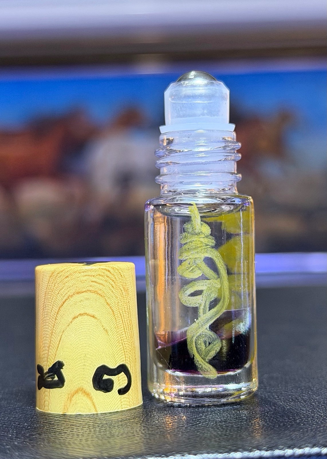 Hauntheart Amethyst Phrai Lhong Oil Powerful Love & Enchantment Magic Arjarn O