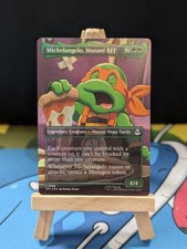 MTG TMNT tmt - Michelangelo, Mutant BFF - uncommon - 120/320 - Foil