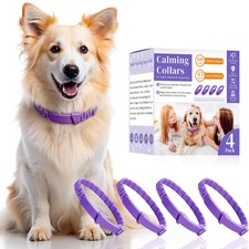 Calming Collar for Dogs 4 Pack - Up to 240 Days Pheromone Dog Collar for Anxi...