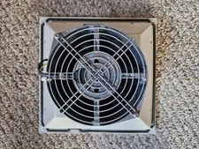 Cabinet Axial Fan, 10 in Height, 10 in Width, 4 3/5 in Depth, 115V AC