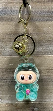 Labubu Multicolor Acrylic Keychain 4.5" x 1.5"