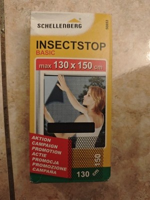Schellenberg Insectstop Basic Fliegengitter 130x150 cm weiß Polyester