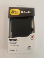 iPhone 17 Air 6.5" Defender Series Case BLACK includes holster clip