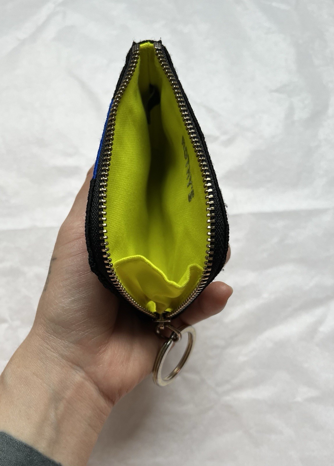 Rothy's Zip Wallet with Keychain, in Python - image 4