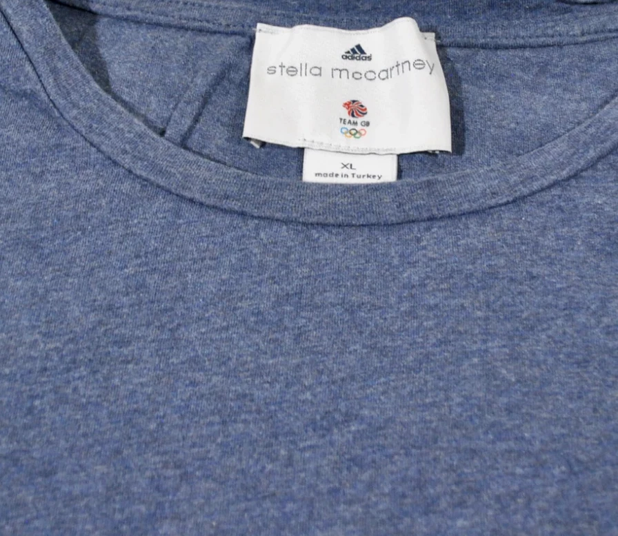 Camiseta Adidas Stella McCartney Equipo Olímpico Gran Bretaña Talla Para Mujer X-Grande Foto 3 de 3