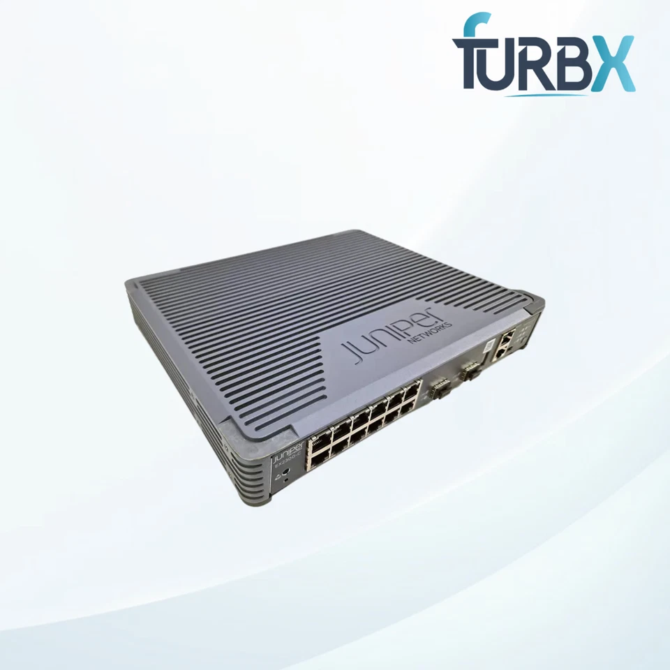 Juniper Networks EX2300-C-12P Ethernet коммутатор 12 x 1GbE + 2 x 10GbE SFP + восходящие линии - Изображение 2 из 3