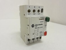 204043 Used; Allen-Bradley 140-MN-0250 Manual Starter 1.6 2.5A; 3P; 600VAC; SER: