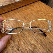 Vintage CAVIAR frames with Rhinestones. Beautiful pair.