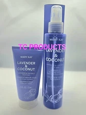 Mary Kay Limited-Edition Lavender &Coconut Body Spray 5.0 Oz & Hand Cream 2.5 Oz
