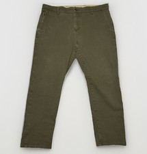 Dockers Slim Fit Mens 36x30 Olive Green Khaki Smart 360 Flex Ult Chino Pants