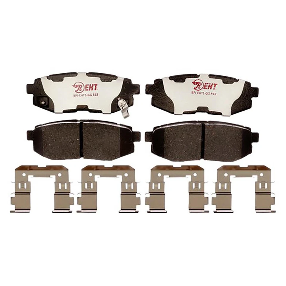 Передние и задние гибридные тормозные колодки Scion FR-S Element3 2016 2015 2014 2013 годов выпуска - Изображение 2 из 4