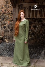 Burgschneider - Under Dress Freya Linden Green medieval  fantasy costume