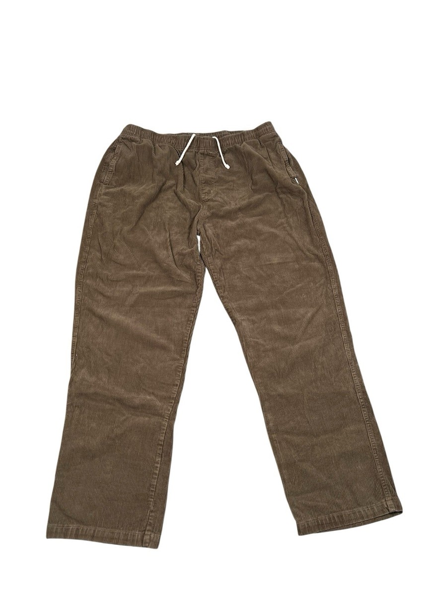 Birdwell Beach Britches Pants X Large Green Corduroy Drawstring
