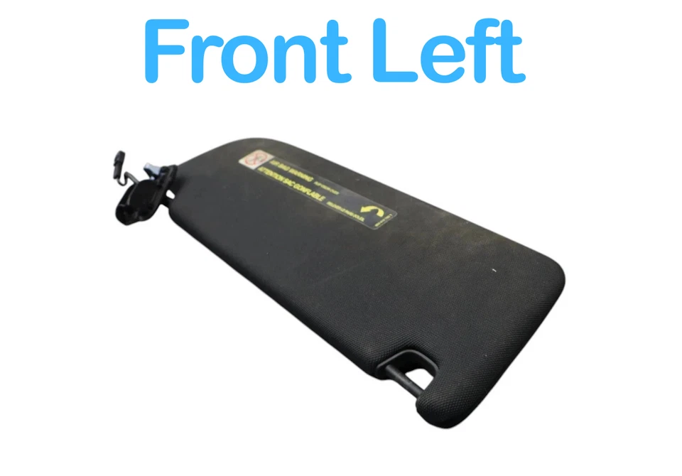 12-16 奥迪 A6 Quattro A7 Quattro 左前发球杆 Sunvisor 遮阳板 黑色 Oem — 第 3/4 张图片