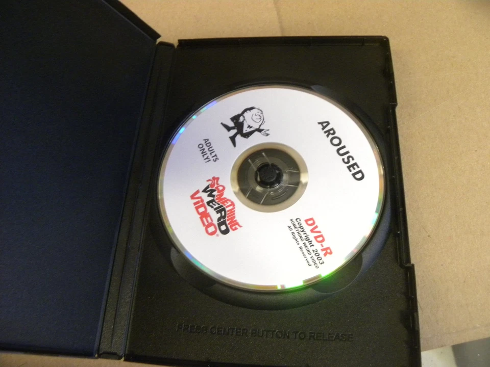 Something Weird 2003 AROUSED DVD-R NM - Image 2 of 4