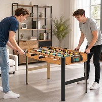 Homcom Tischkicker Kickertisch Inkl 22 Kicker 2 BäLle Rutschfest Griffe