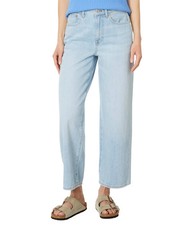 Madewell Perfect Vintage Wide-leg Crop Jeans Womens Size 31 Blue Fitzgerald Wash