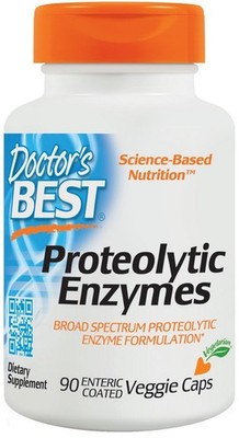 Doctors Best Best Proteolytic Enzymes - 90 veggie caps (477,67 EUR/kg)