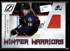2010-11 Panini Zenith Winter Warriors Materials Tomas Fleischmann Colorado