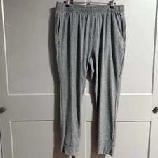 Rhône Men Reign All Around Tapered Jogger Sweatpants Gray Large Lounge Workout