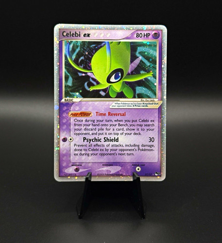 Celebi ex Holo Promo Ultra Rare EX 017/017 POP Series 2 English 2005
