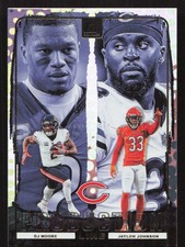 2024 Donruss D.J. Moore / Jaylon Johnson Production Line #8 Card