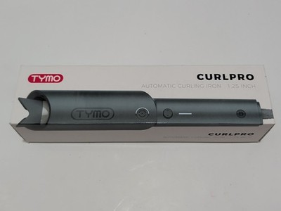 TYMO Automatic Rotating Curling Iron CURLPRO Beach Waves Curling Wand 1.25'' Gray