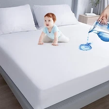 Moonsea Queen Size Mattress Protector WaterproofMattress Cover Protector Smoo...
