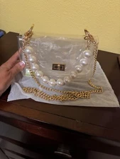 The Unbranded Brand PVC Crossbody Bag