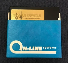 Missile Defense Apple II Computer Game Video On-Line Systems Sierra 1981 Vtg