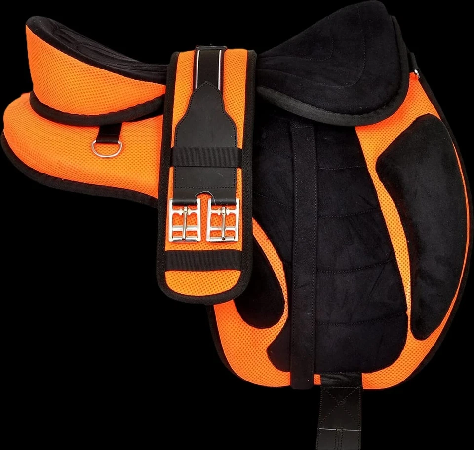 Freemax Treeless Horse Synthetic English Saddle with Free Girth/12 color Availab - image 4 of 4