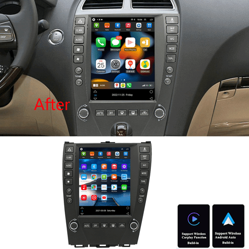 9.7" Android 14 Stereo Radio GPS 4+32GB For Lexus ES330 ES350 2006-2012 Carplay - Picture 1 of 24