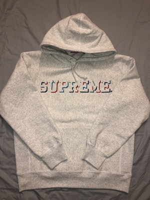 supreme drop shadow hooded sweatshirt 