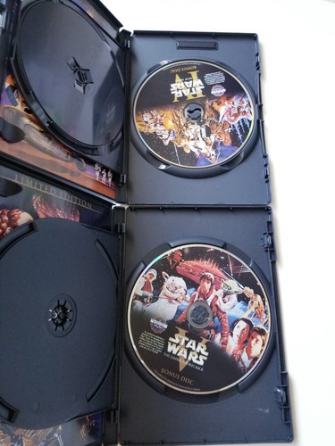 ✅ STAR WARS Original Theatrical Trilogy Cut 6 DVD Han Shoots 1st AUTHENTIC OOP - Picture 6 of 6
