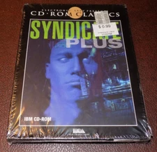 Syndicate Plus 1993 EA Classics MS DOS CD ROM Big Box Bullfrog Sealed
