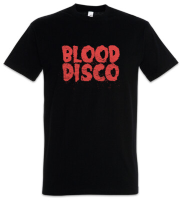 Blood Disco T-Shirt Glow Wrestling Movie Zoya Meat Gründer Sign Symbol Show