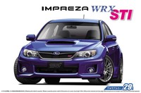 2010 Subaru Impreza Wrx Sti Grb 1:24 Model Kit Bausatz Aoshima 058343