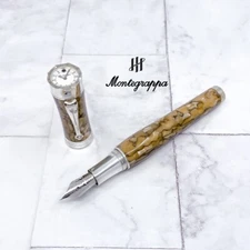 Montegrappa L.E Bartolomeo Ferracina Indian Rainbow Watch 18K Fountain Pen
