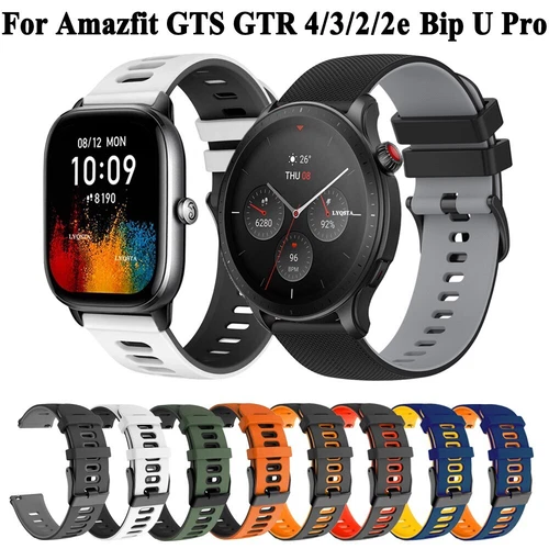 20 22mm Band Strap For Xiaomi Amazfit GTR 4 / 3 Pro Wristband GTS 2 2e Mini Belt