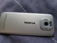 Raro cover batteria argento Nokia 5630 retrò