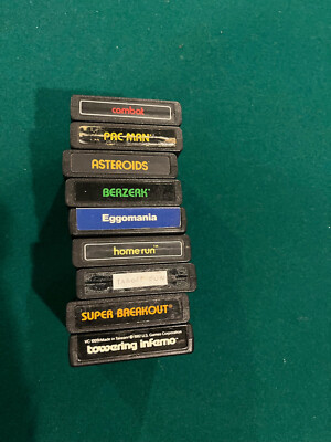 Lot Of 9 Atari 2600 Games TESTED Classic Game Lot | eBay